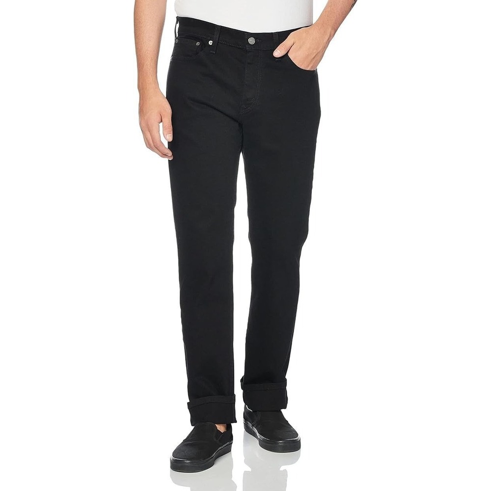 Levi's Men's 511 Flex Slim‎ Fit Stretch Jeans - Black - 38x30